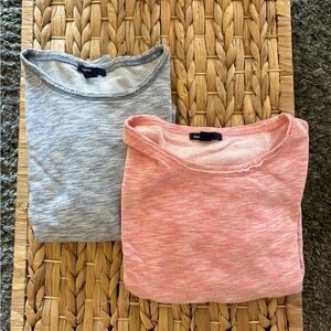 BUNDLE: 2 GAP kids pull on sweatshirts